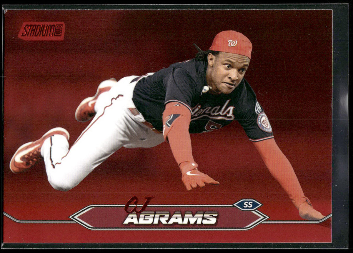 2024 Stadium Club #222 CJ Abrams Red Foil