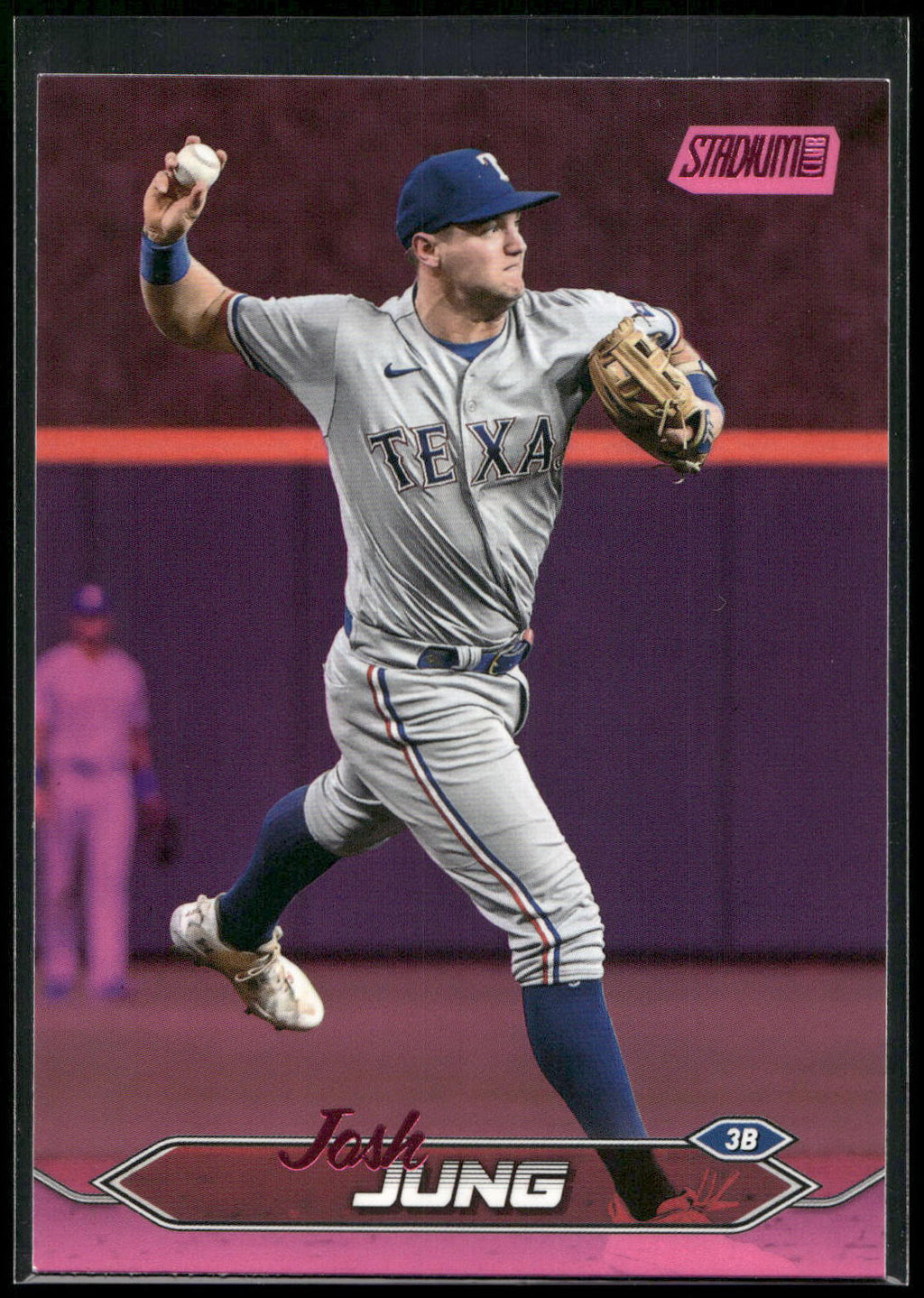 2024 Stadium Club #243 Josh Jung Pink Foil