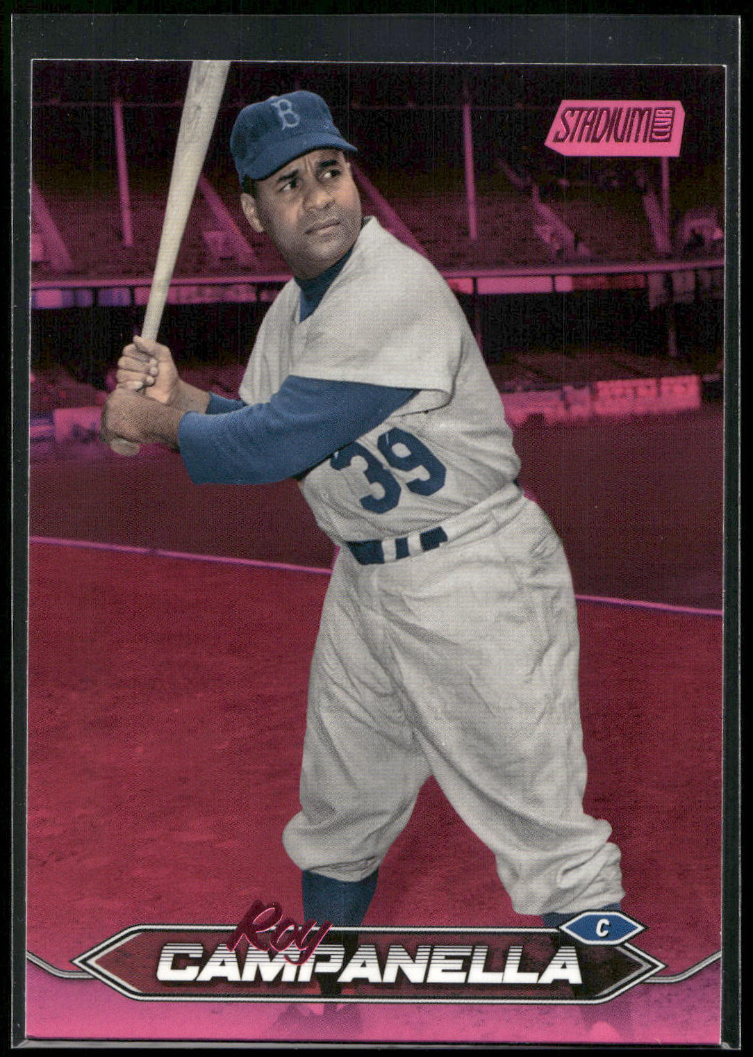 2024 Stadium Club #299 Roy Campanella Pink Foil