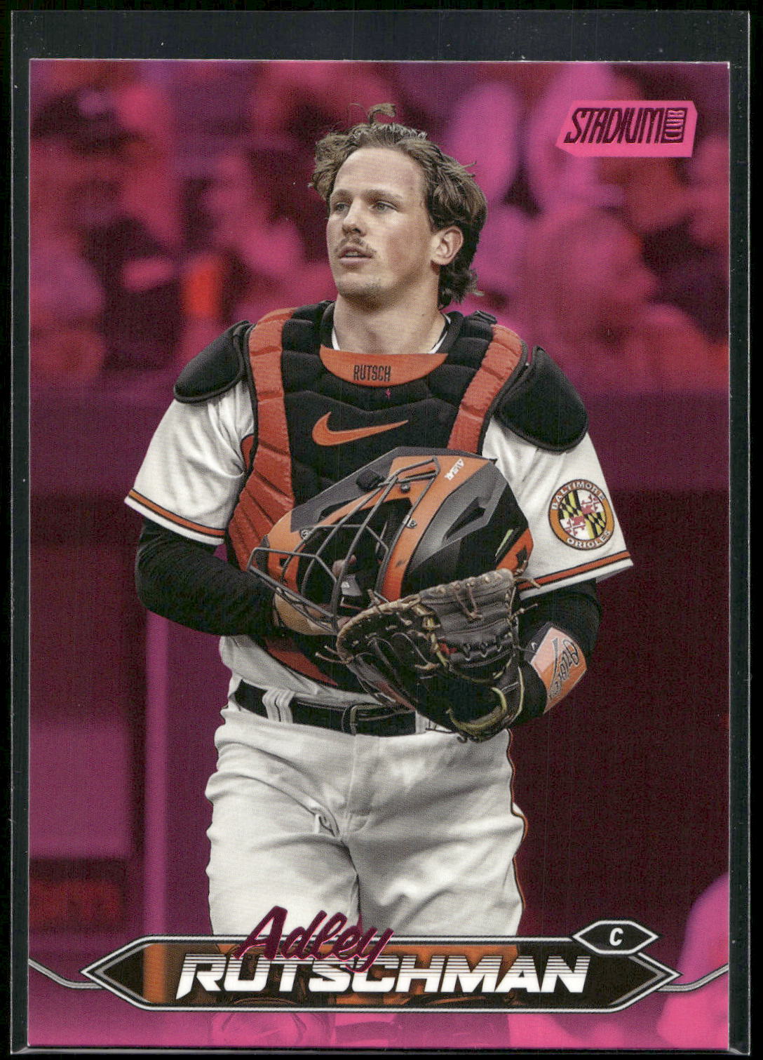 2024 Stadium Club #60 Adley Rutschman Pink Foil