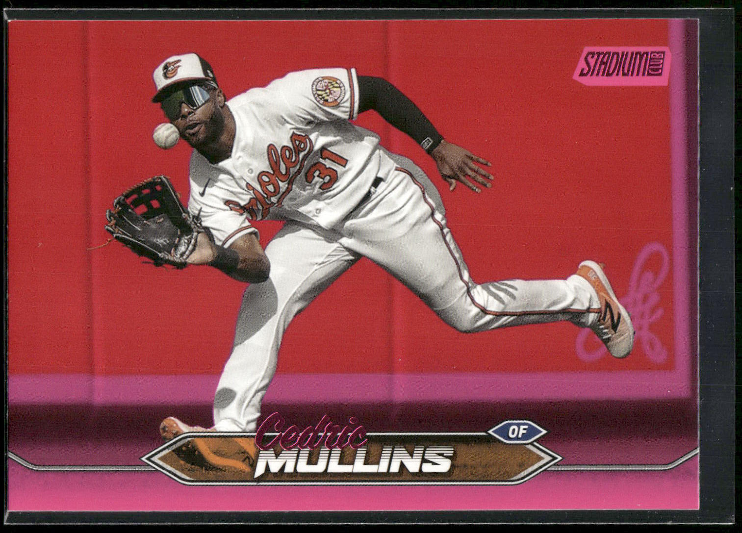 2024 Stadium Club #93 Cedric Mullins Pink Foil