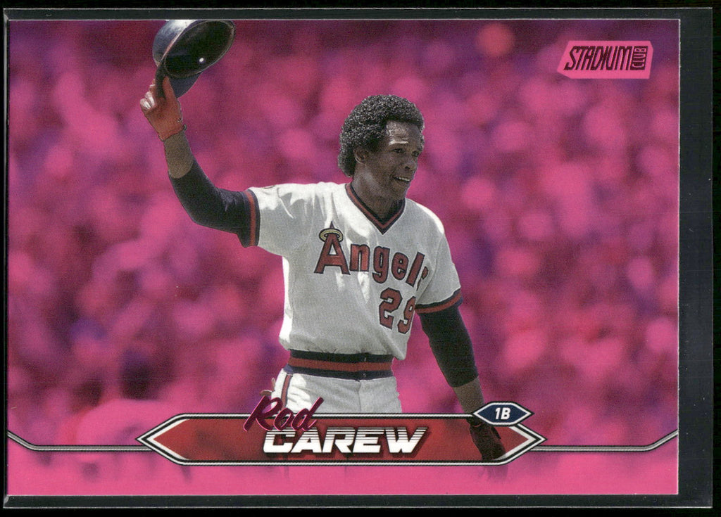 2024 Stadium Club #14 Rod Carew Pink Foil