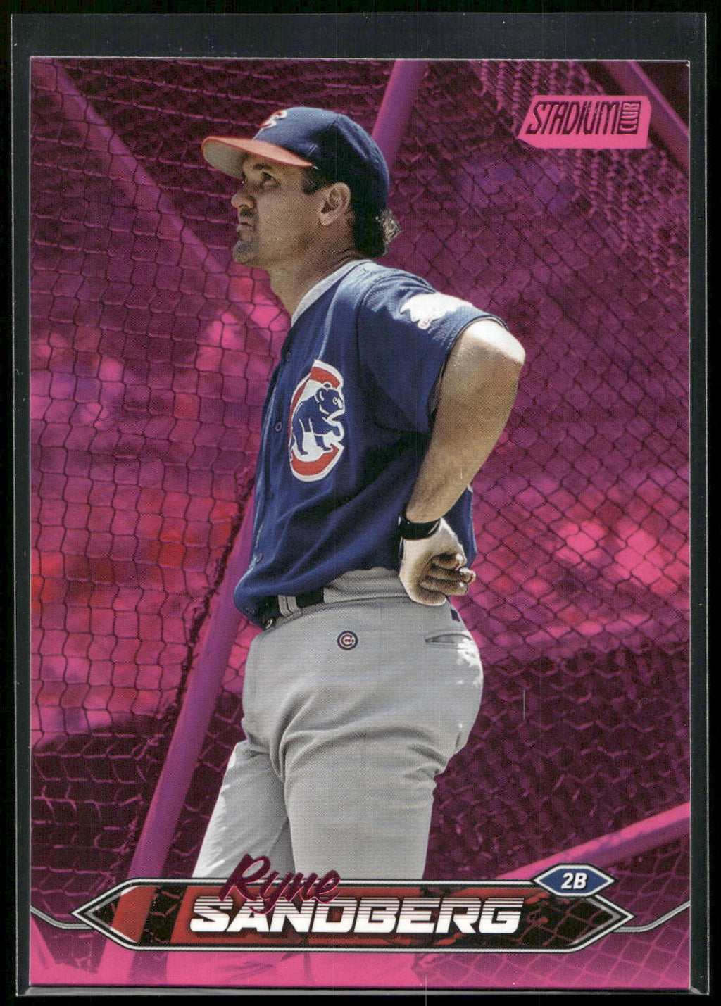 2024 Stadium Club #98 Ryne Sandberg Pink Foil