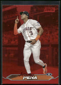 2024 Stadium Club #124 Jeremy Peña Red Foil