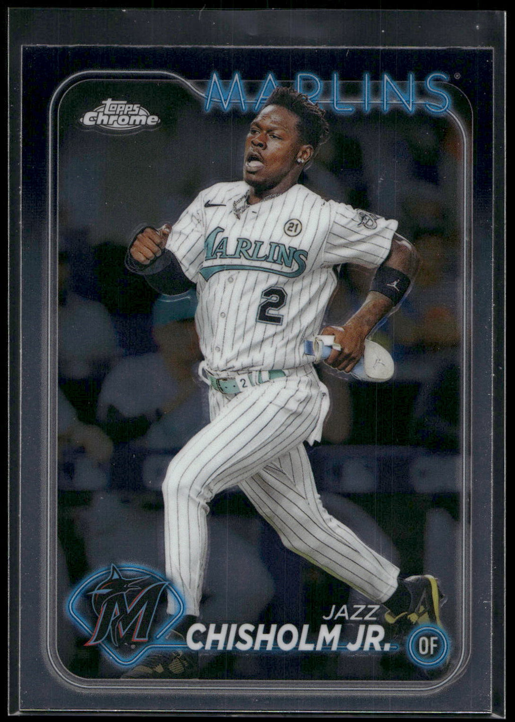 2024 Topps Chrome #70 Jazz Chisholm Jr.