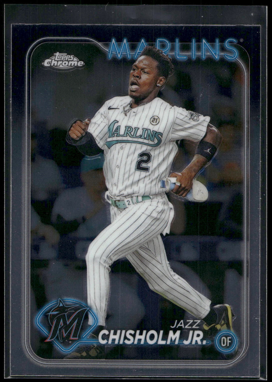 2024 Topps Chrome #70 Jazz Chisholm Jr.