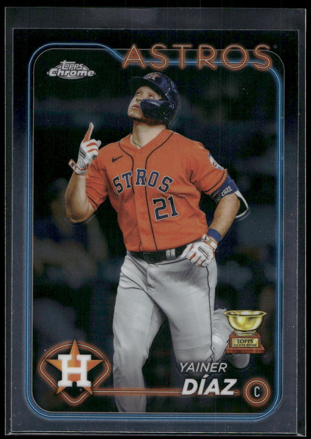 2024 Topps Chrome #203 Yainer Díaz