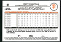 2024 Topps Chrome #81 Matt Chapman
