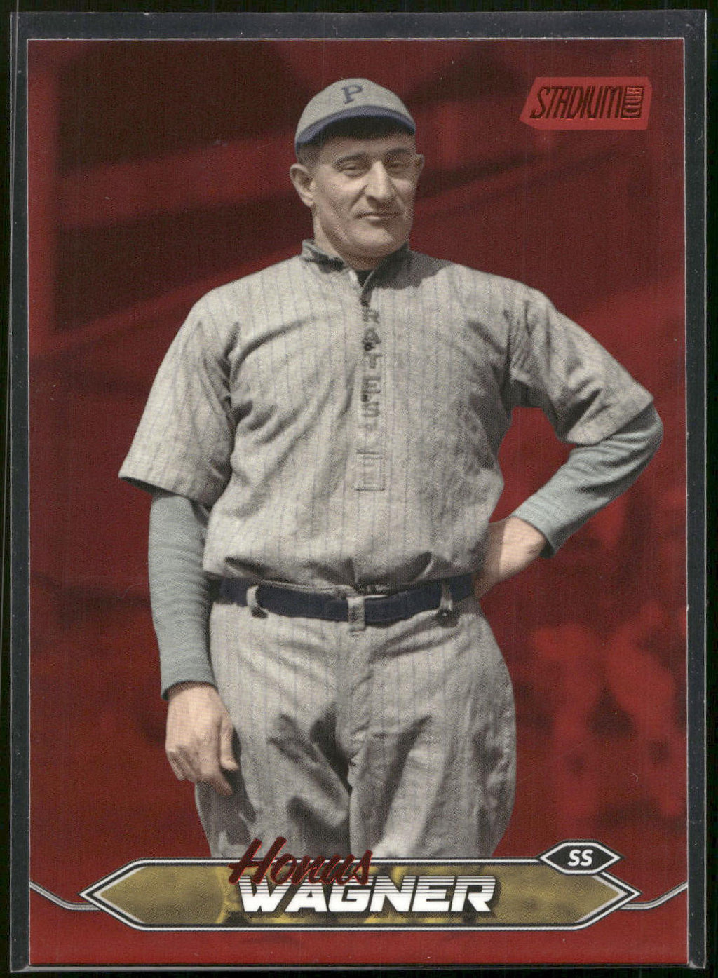 2024 Stadium Club #205 Honus Wagner Red Foil