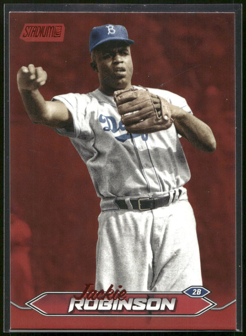 2024 Stadium Club #28 Jackie Robinson Red Foil