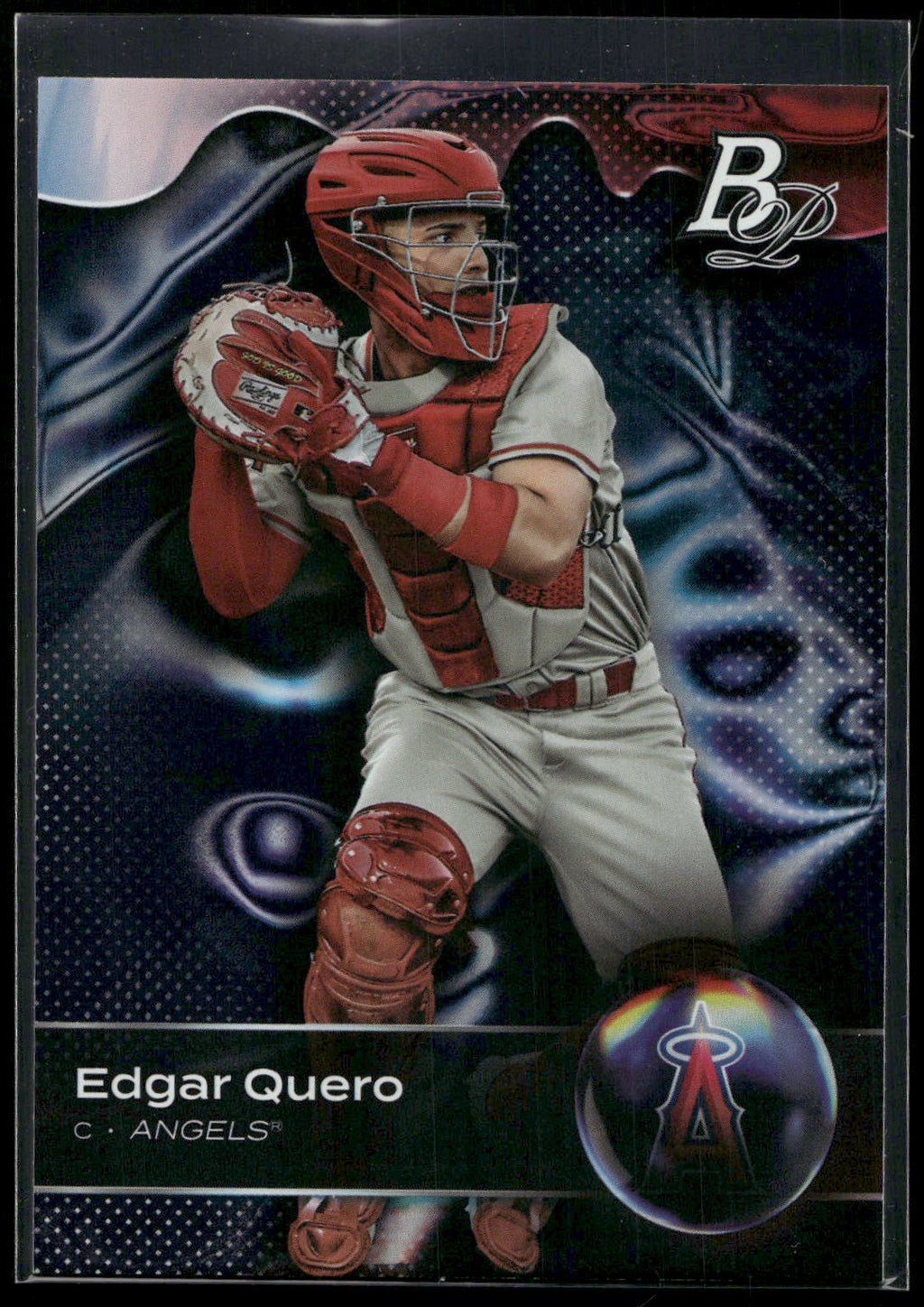 2023 Bowman Platinum #TOP-19 Edgar Quero Top Prospects