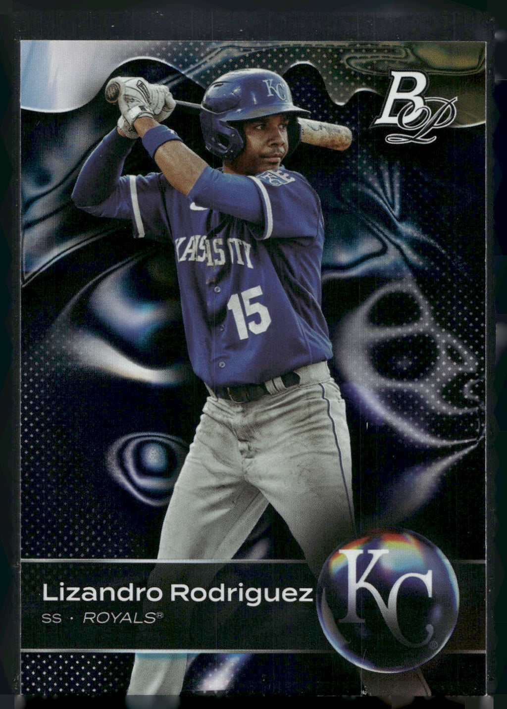 2023 Bowman Platinum #TOP-64 Lizandro Rodriguez Top Prospects