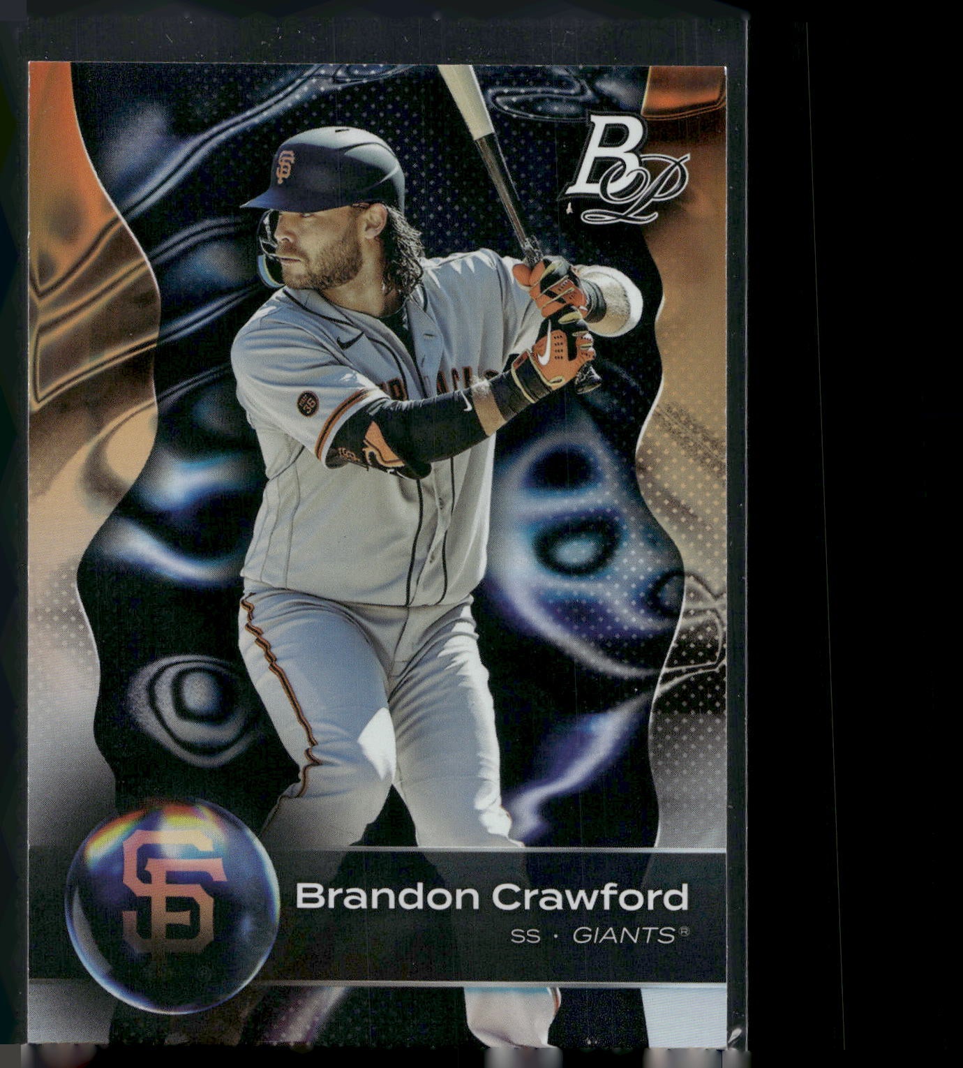 2023 Bowman Platinum #3 Brandon Crawford