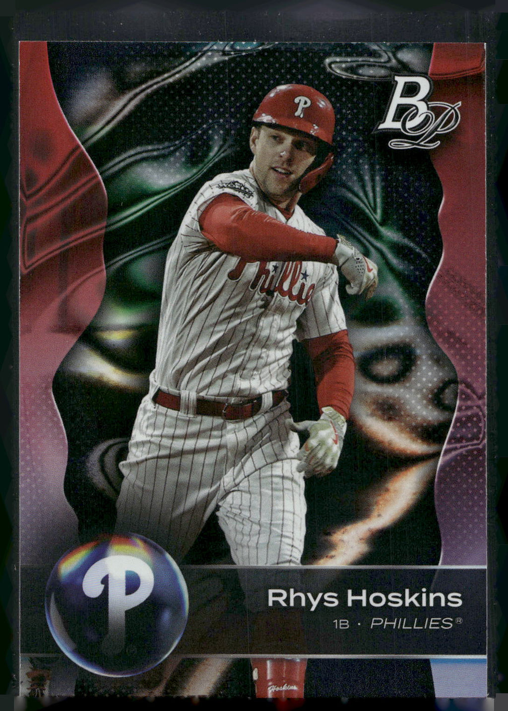 2023 Bowman Platinum #2 Rhys Hoskins