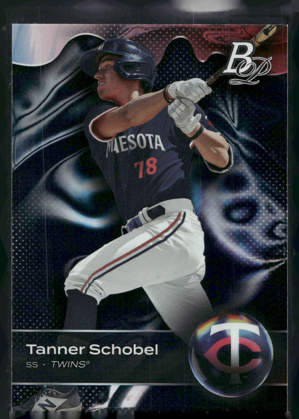 2023 Bowman Platinum #TOP-2 Tanner Schobel Top Prospects