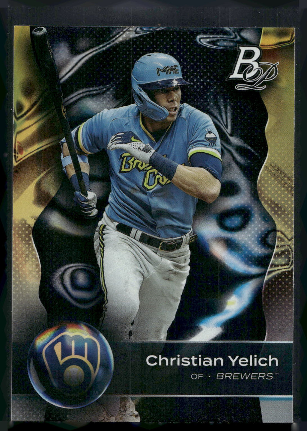 2023 Bowman Platinum #34 Christian Yelich