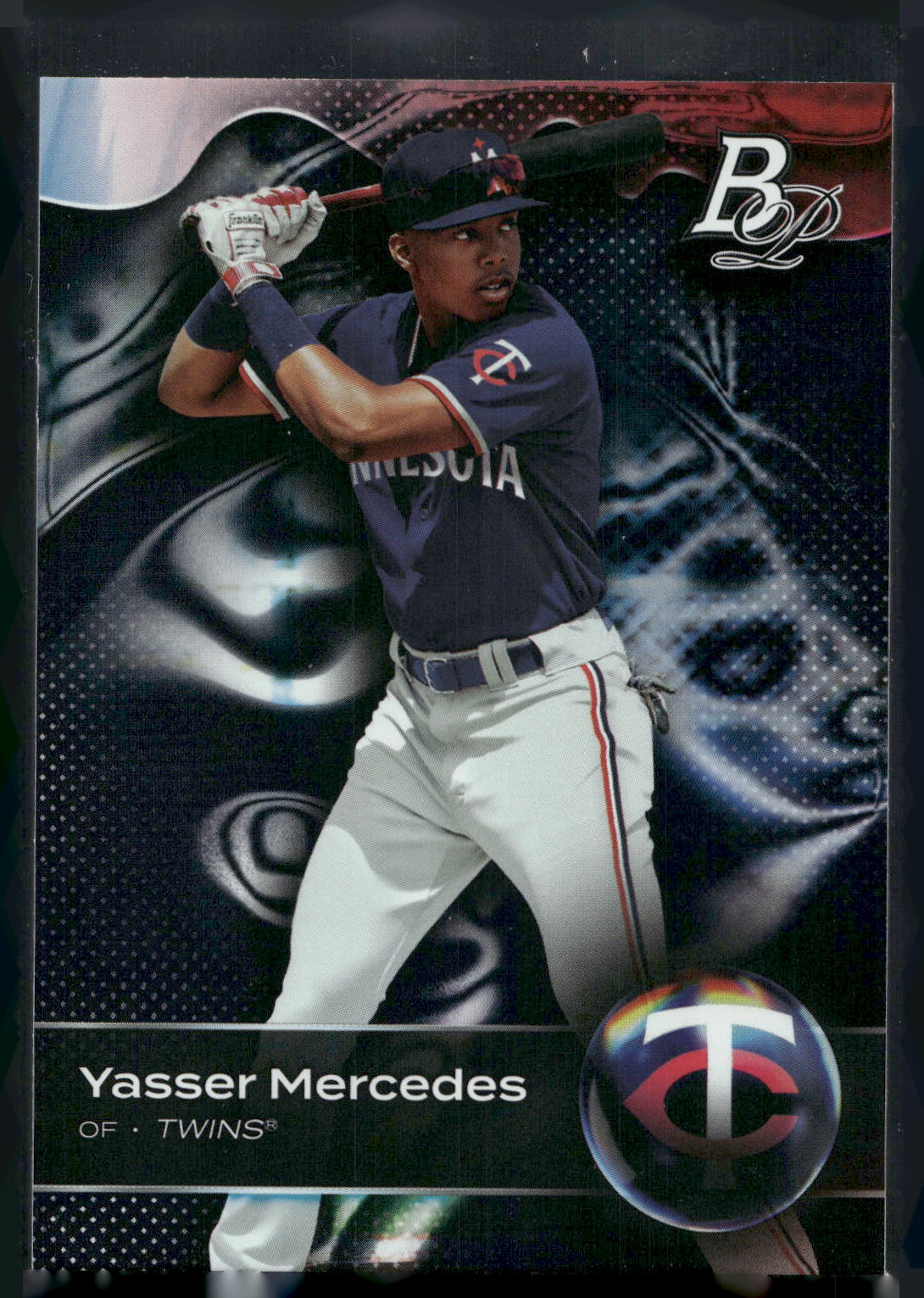 2023 Bowman Platinum #TOP-95 Yasser Mercedes Top Prospects