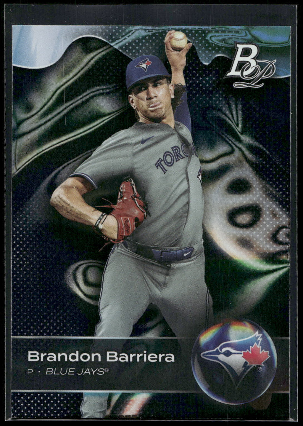 2023 Bowman Platinum #TOP-66 Brandon Barriera Top Prospects