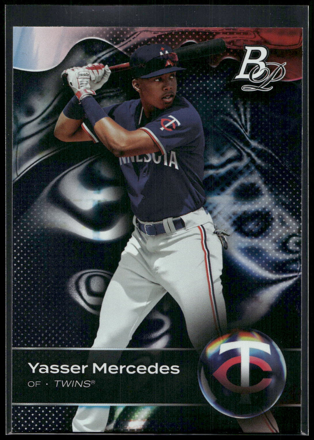 2023 Bowman Platinum #TOP-95 Yasser Mercedes Top Prospects