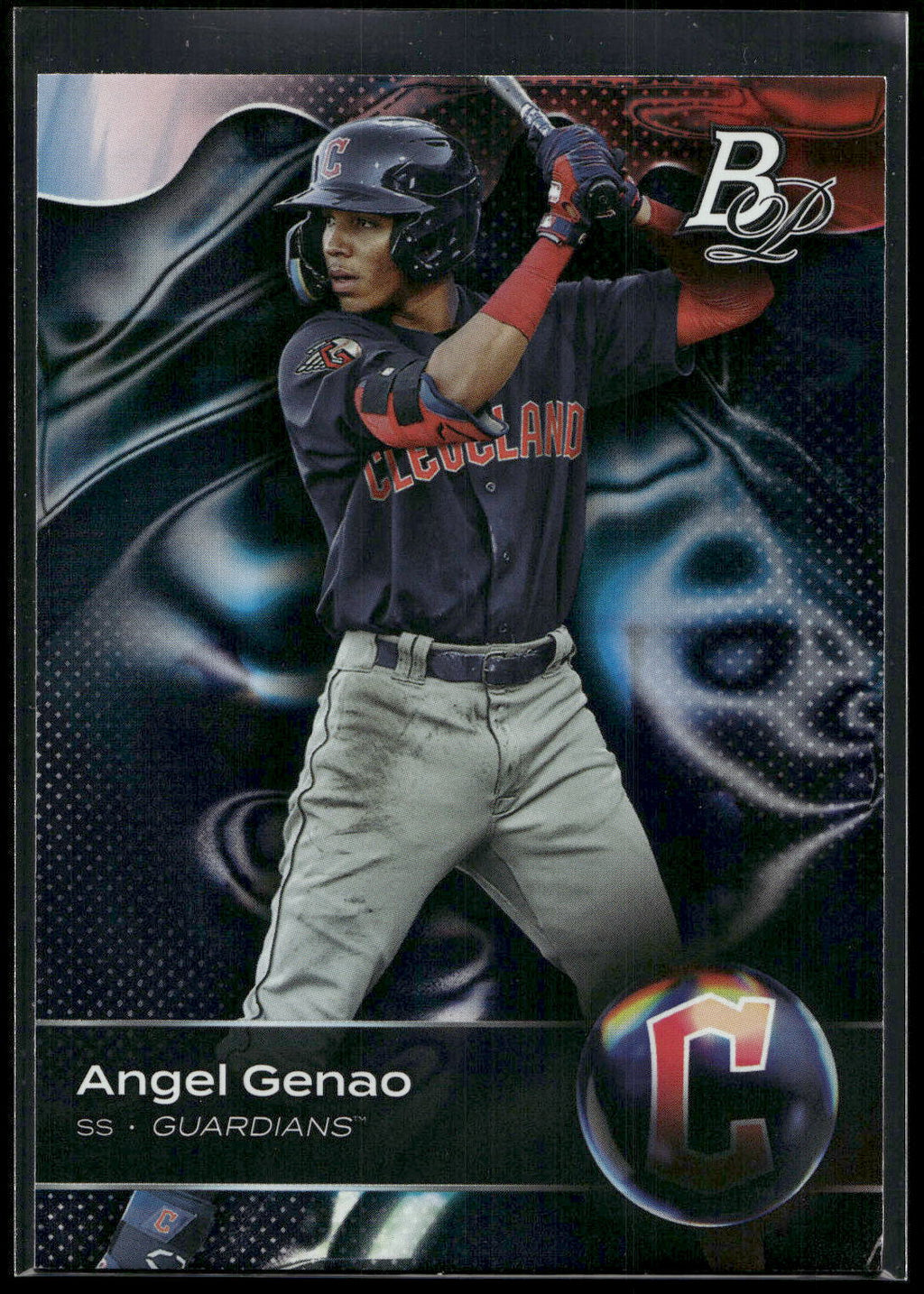 2023 Bowman Platinum #TOP-57 Angel Genao Top Prospects