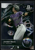 2023 Bowman Platinum #TOP-44 Jordan Beck Top Prospects
