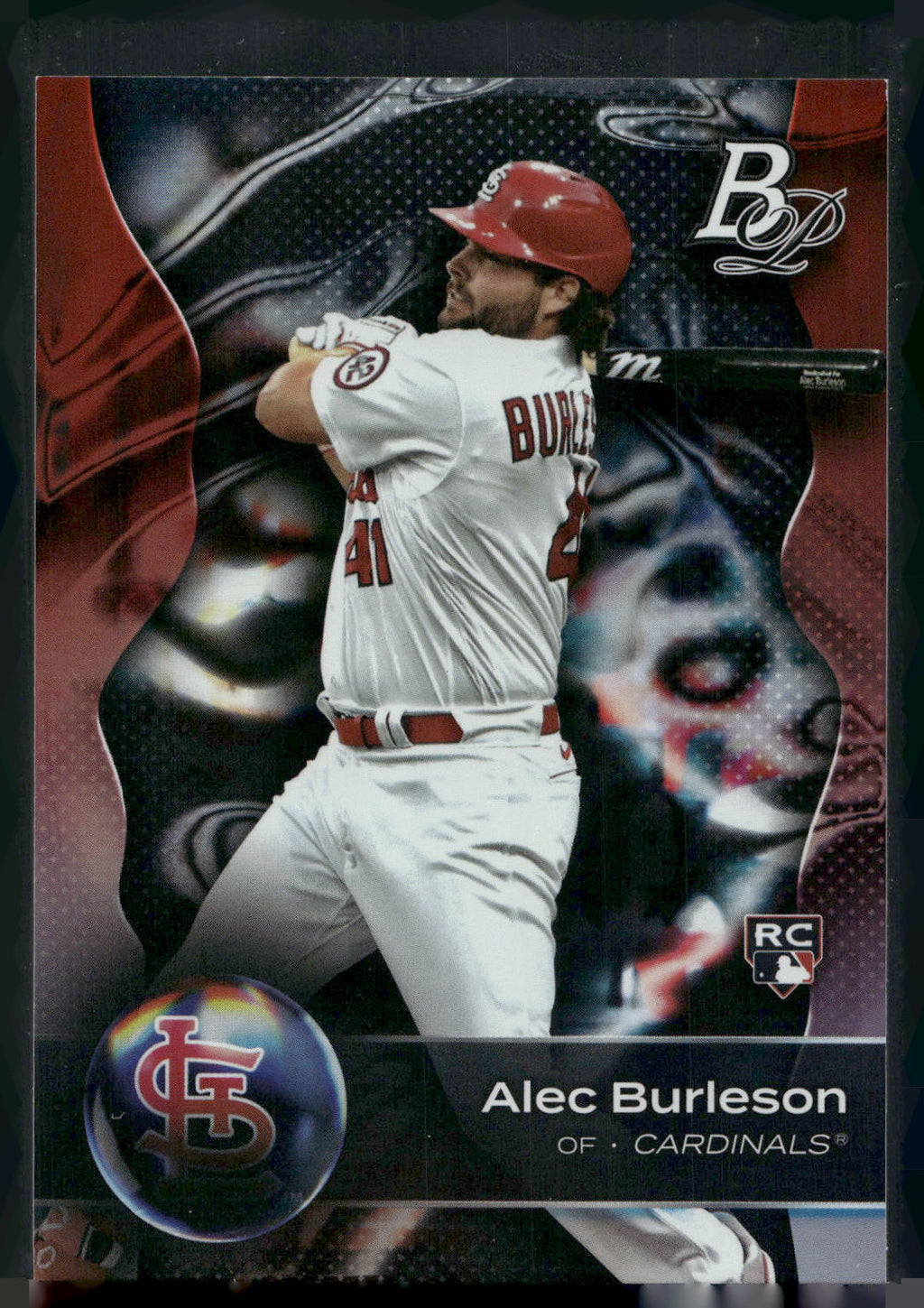2023 Bowman Platinum #72 Alec Burleson