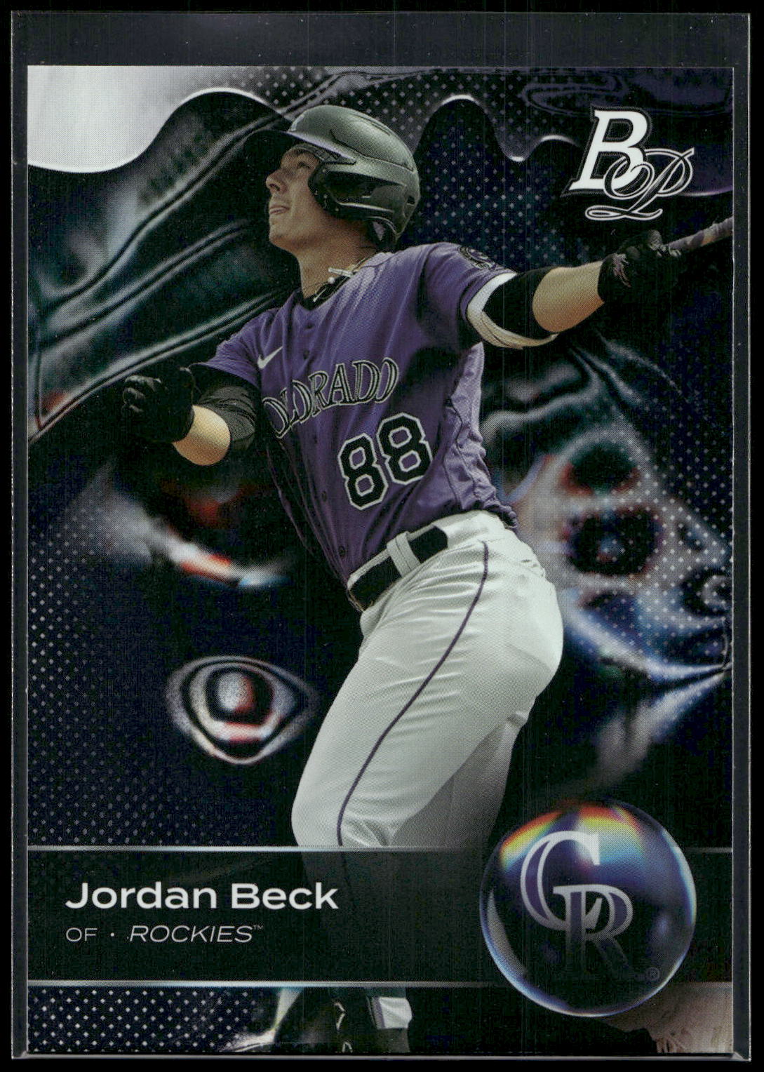 2023 Bowman Platinum #TOP-44 Jordan Beck Top Prospects