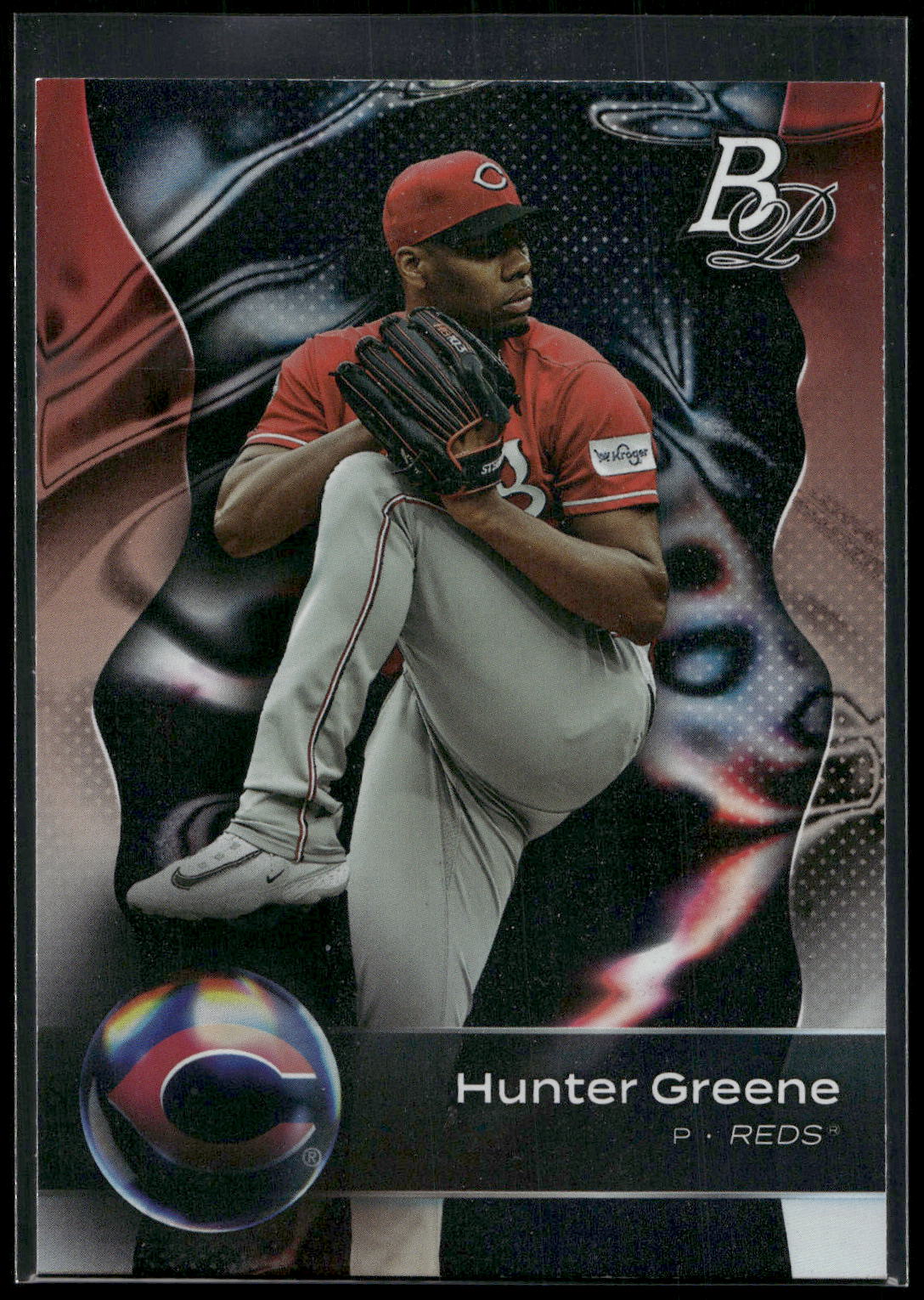 2023 Bowman Platinum #94 Hunter Greene