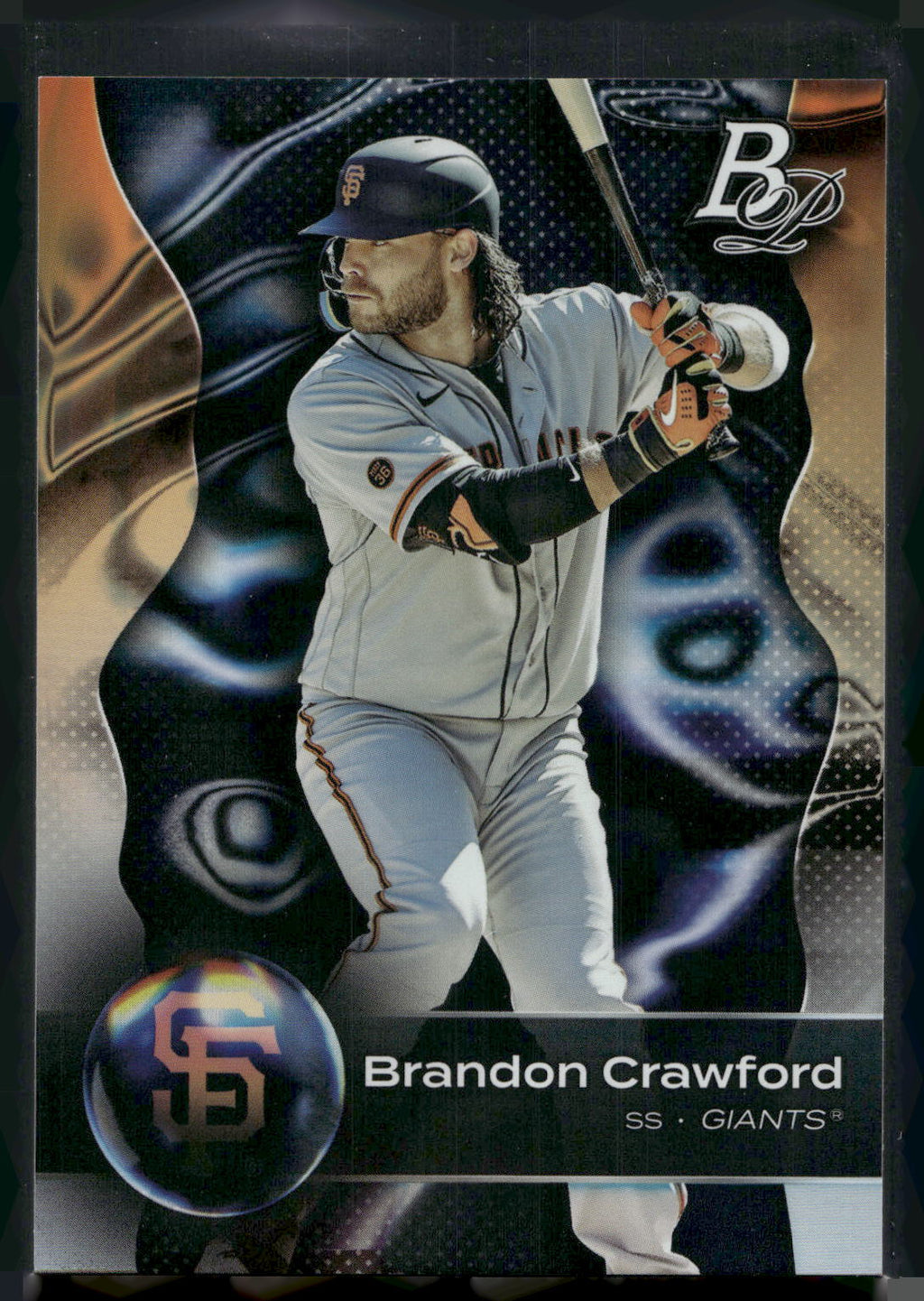 2023 Bowman Platinum #3 Brandon Crawford