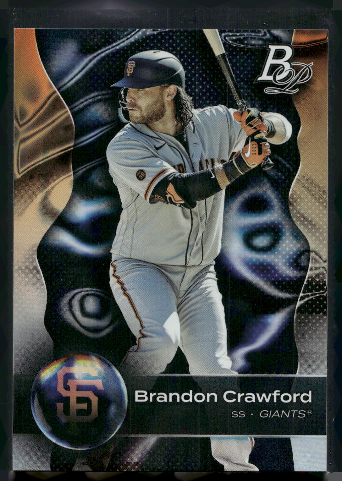 2023 Bowman Platinum #3 Brandon Crawford