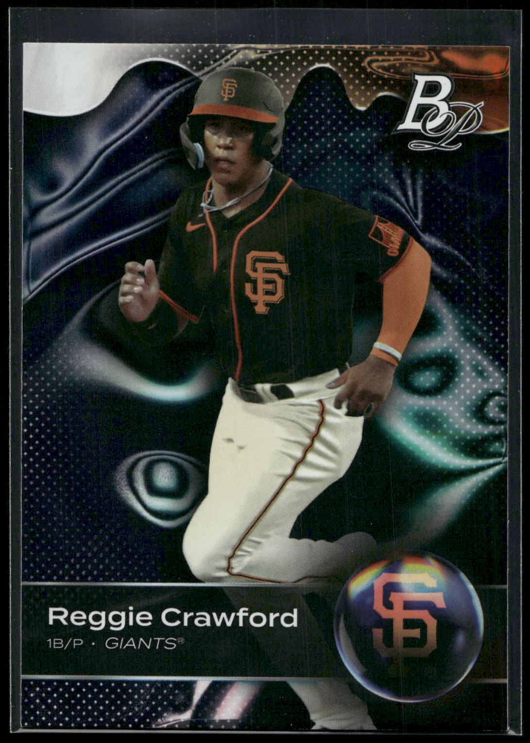 2023 Bowman Platinum #TOP-17 Reggie Crawford Top Prospects