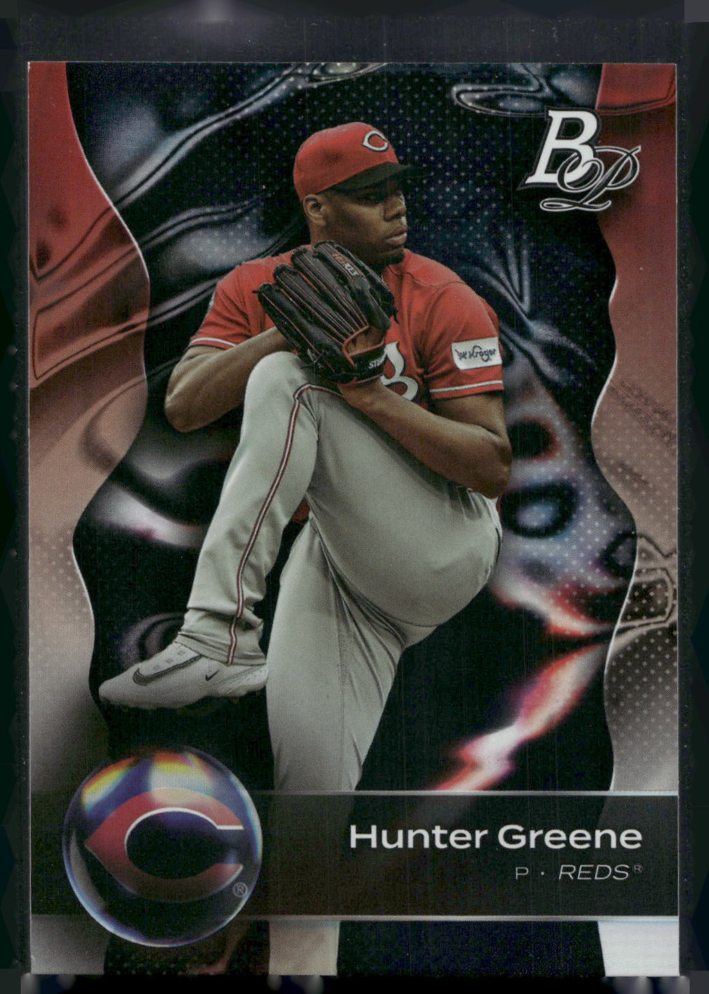 2023 Bowman Platinum #94 Hunter Greene