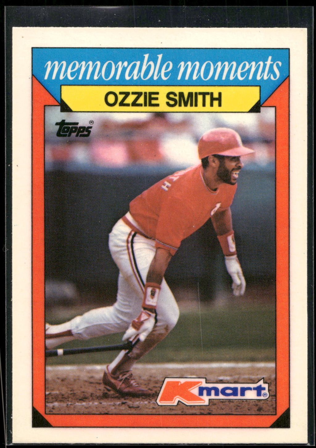 1988 Topps Kmart Memorable Moments #28 Ozzie Smith