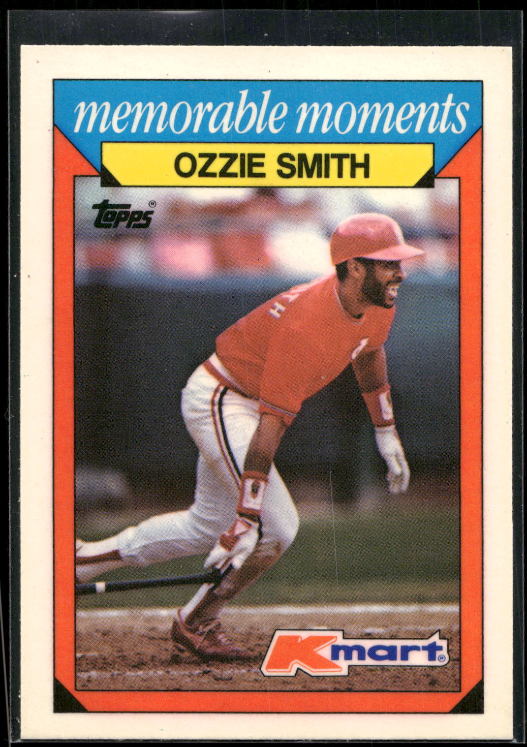 1988 Topps Kmart Memorable Moments #28 Ozzie Smith