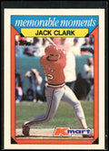 1988 Topps Kmart Memorable Moments #5 Jack Clark