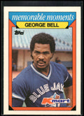 1988 Topps Kmart Memorable Moments #1 George Bell