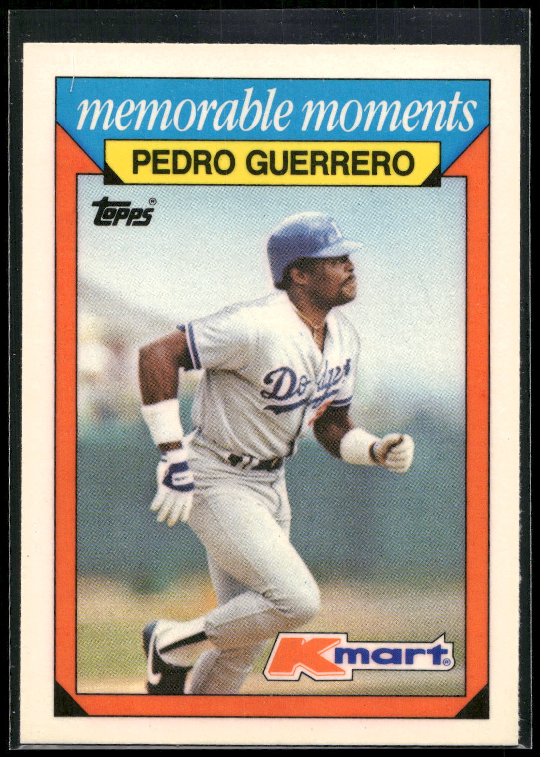 1988 Topps Kmart Memorable Moments #11 Pedro Guerrero