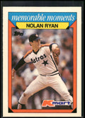 1988 Topps Kmart Memorable Moments #23 Nolan Ryan