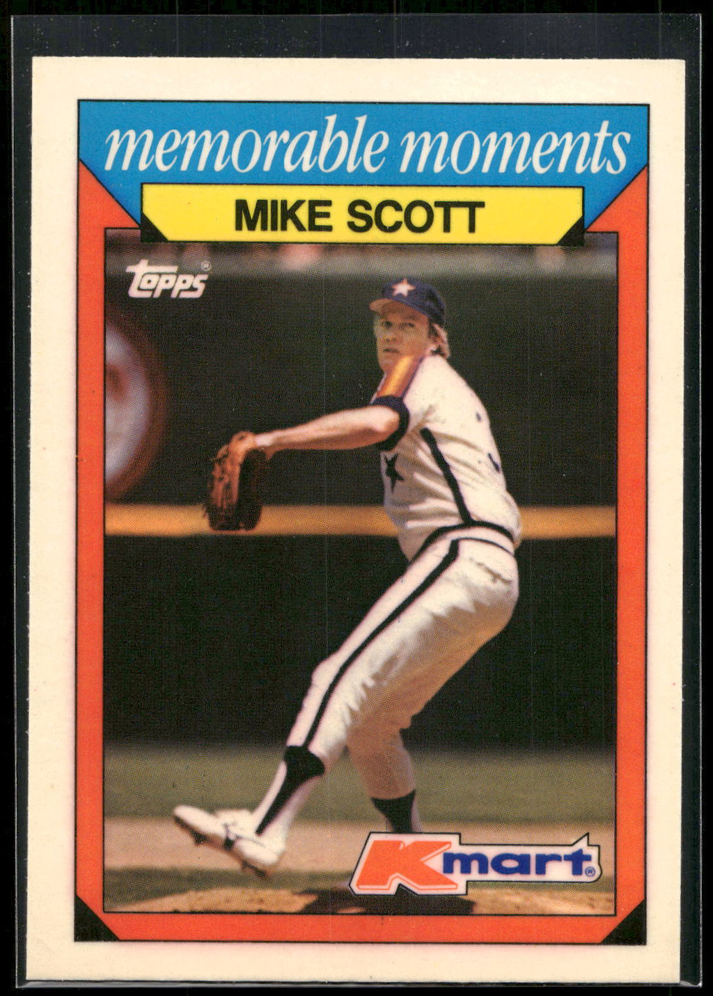 1988 Topps Kmart Memorable Moments #26 Mike Scott