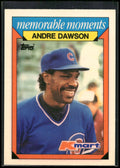 1988 Topps Kmart Memorable Moments #9 Andre Dawson