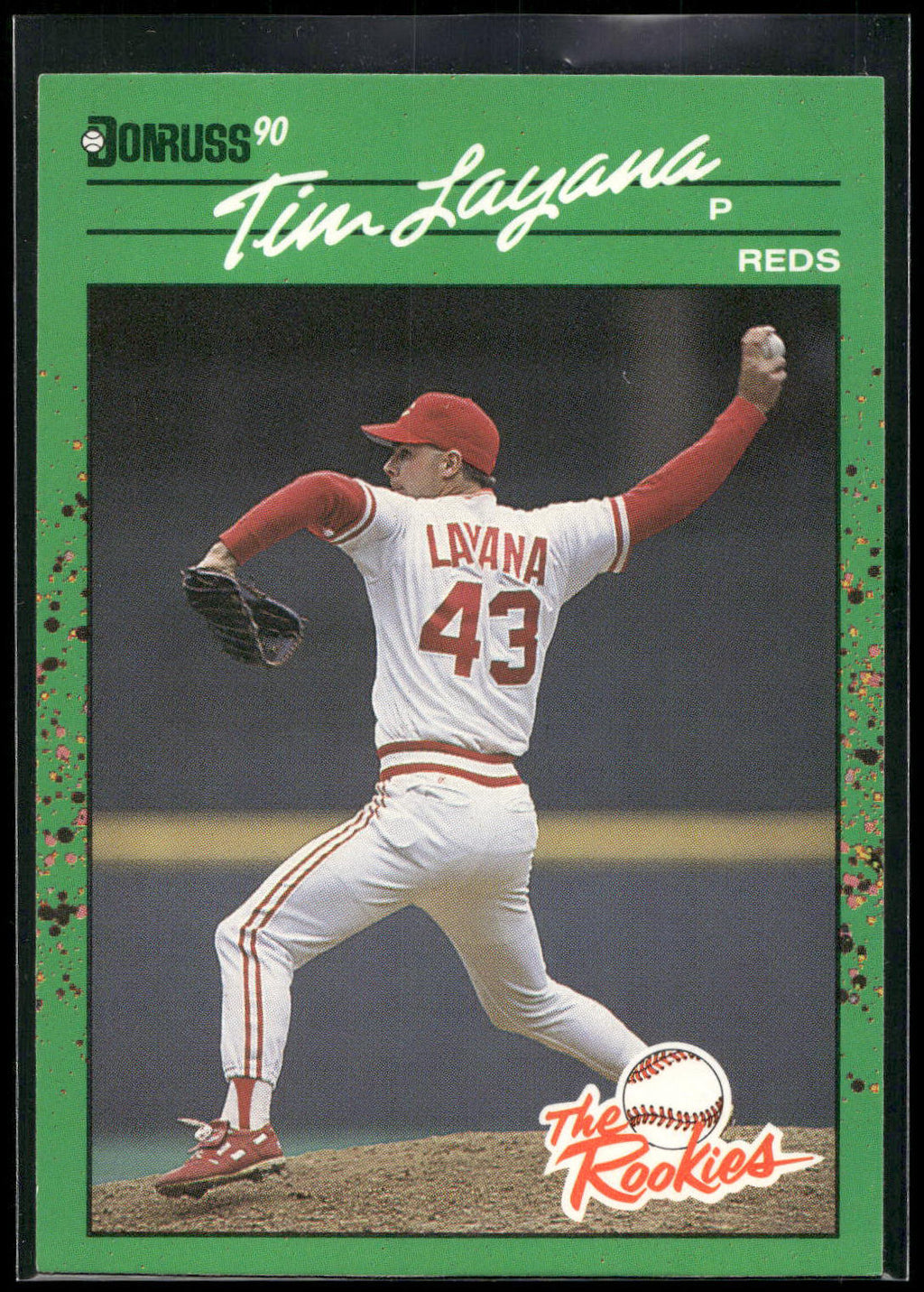 1990 Donruss The Rookies #23 Tim Layana
