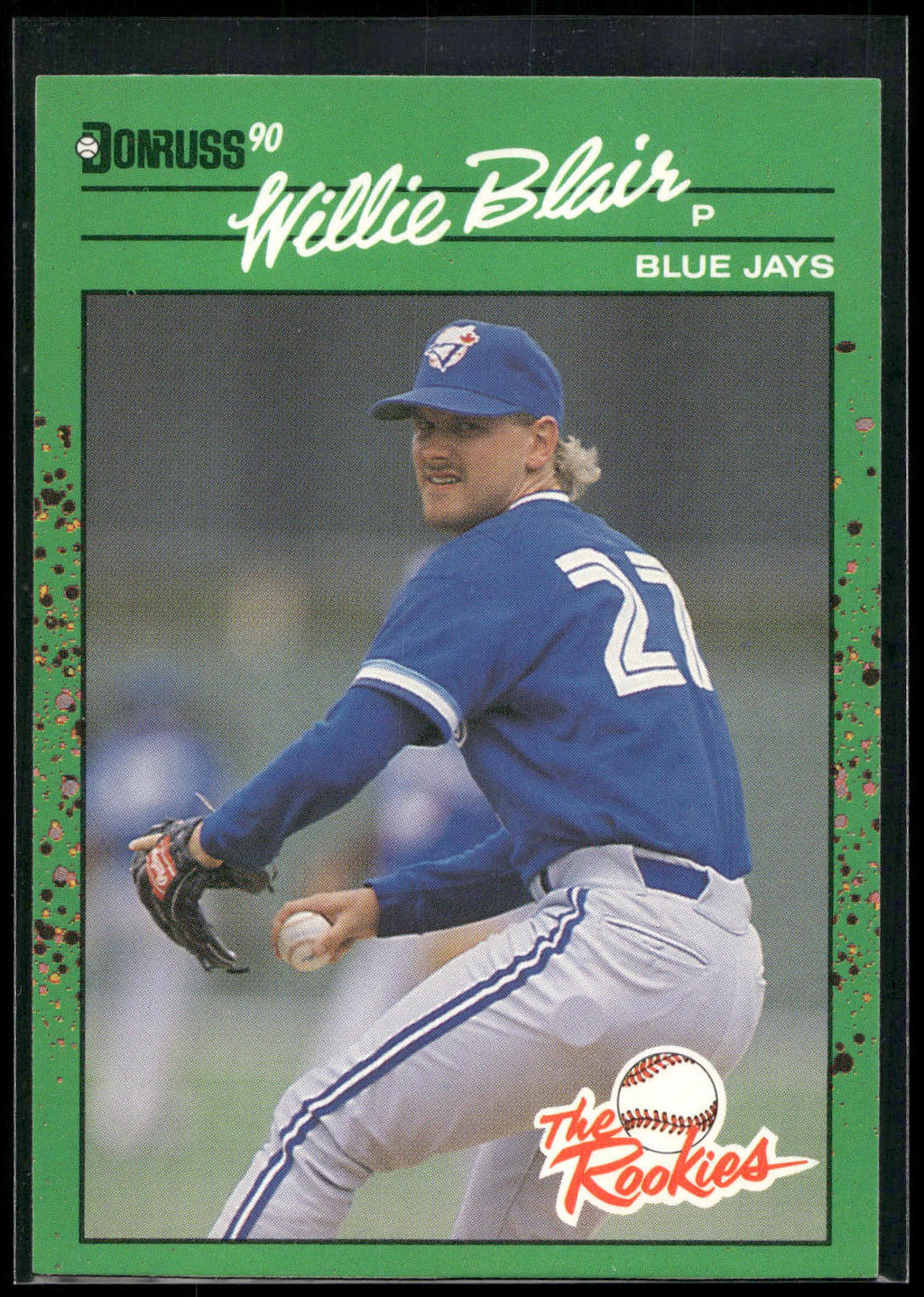 1990 Donruss The Rookies #29 Willie Blair