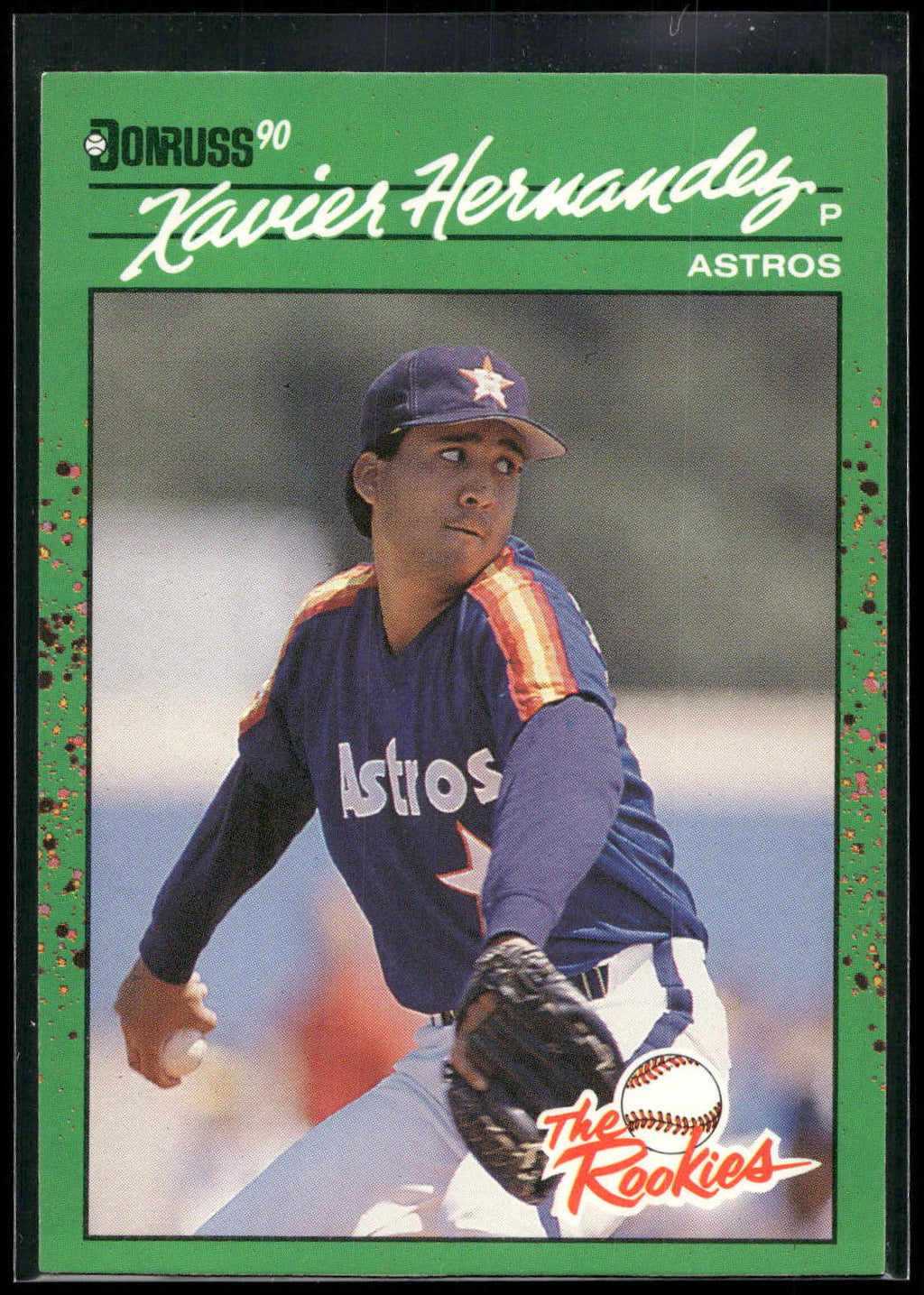 1990 Donruss The Rookies #33 Xavier Hernandez