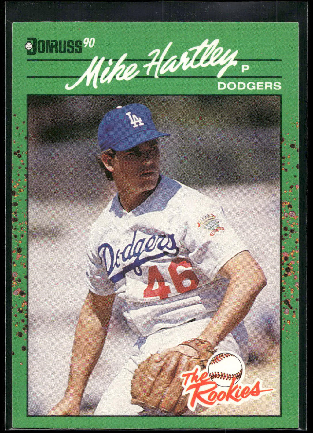 1990 Donruss The Rookies #34 Mike Hartley