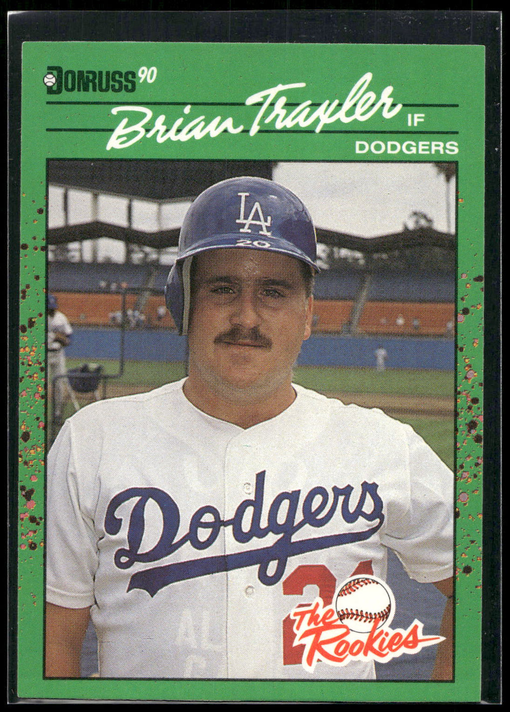 1990 Donruss The Rookies #38 Brian Traxler