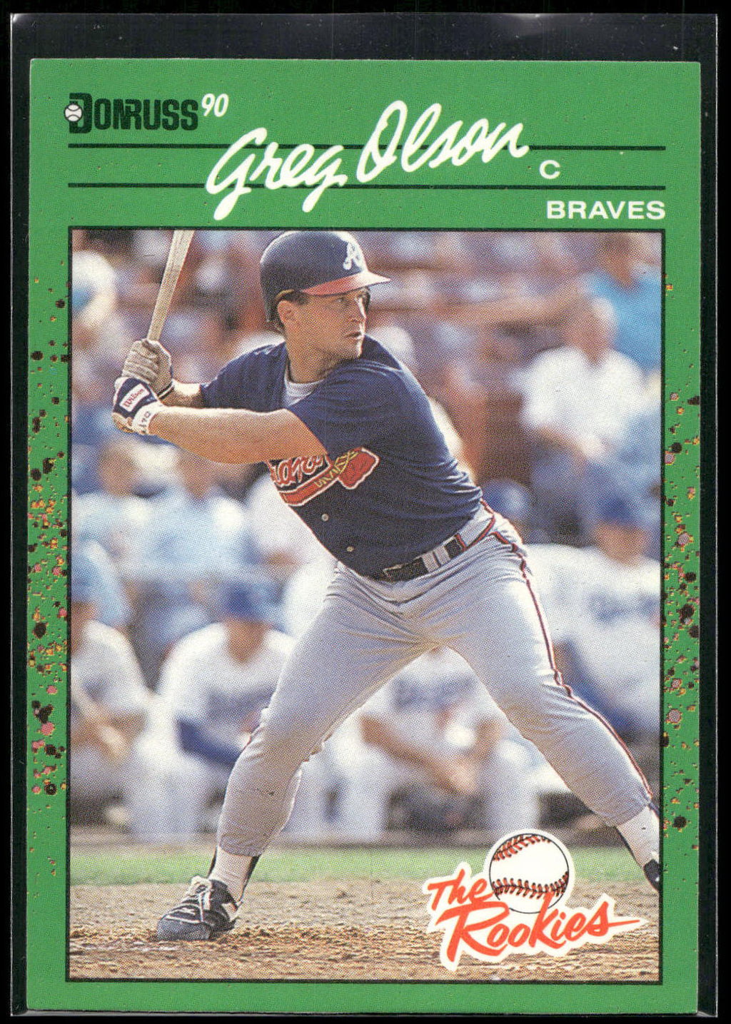 1990 Donruss The Rookies #46 Greg Olson