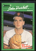 1990 Donruss The Rookies #51 John Burkett