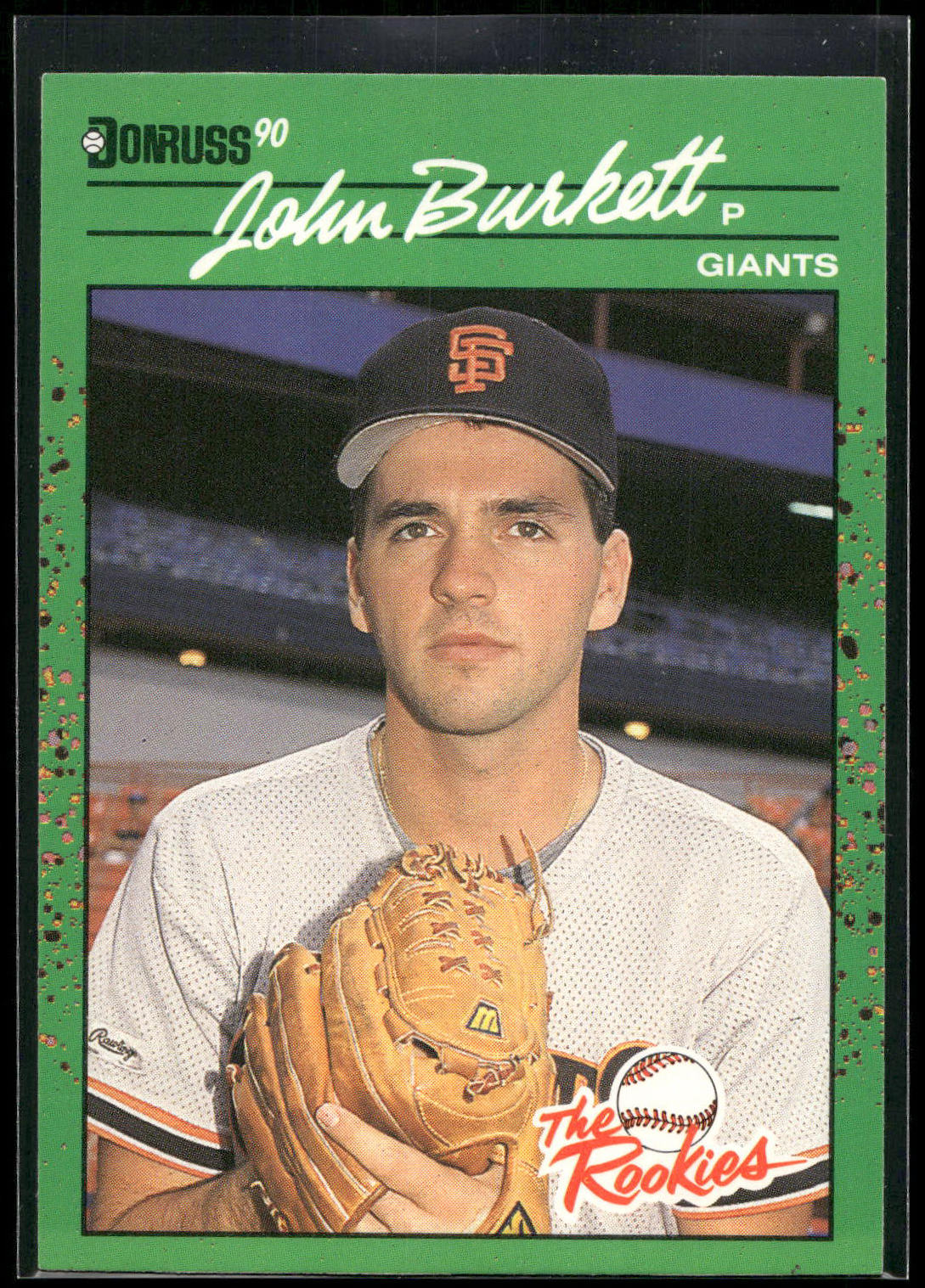 1990 Donruss The Rookies #51 John Burkett