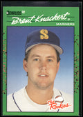 1990 Donruss The Rookies #52 Brent Knackert
