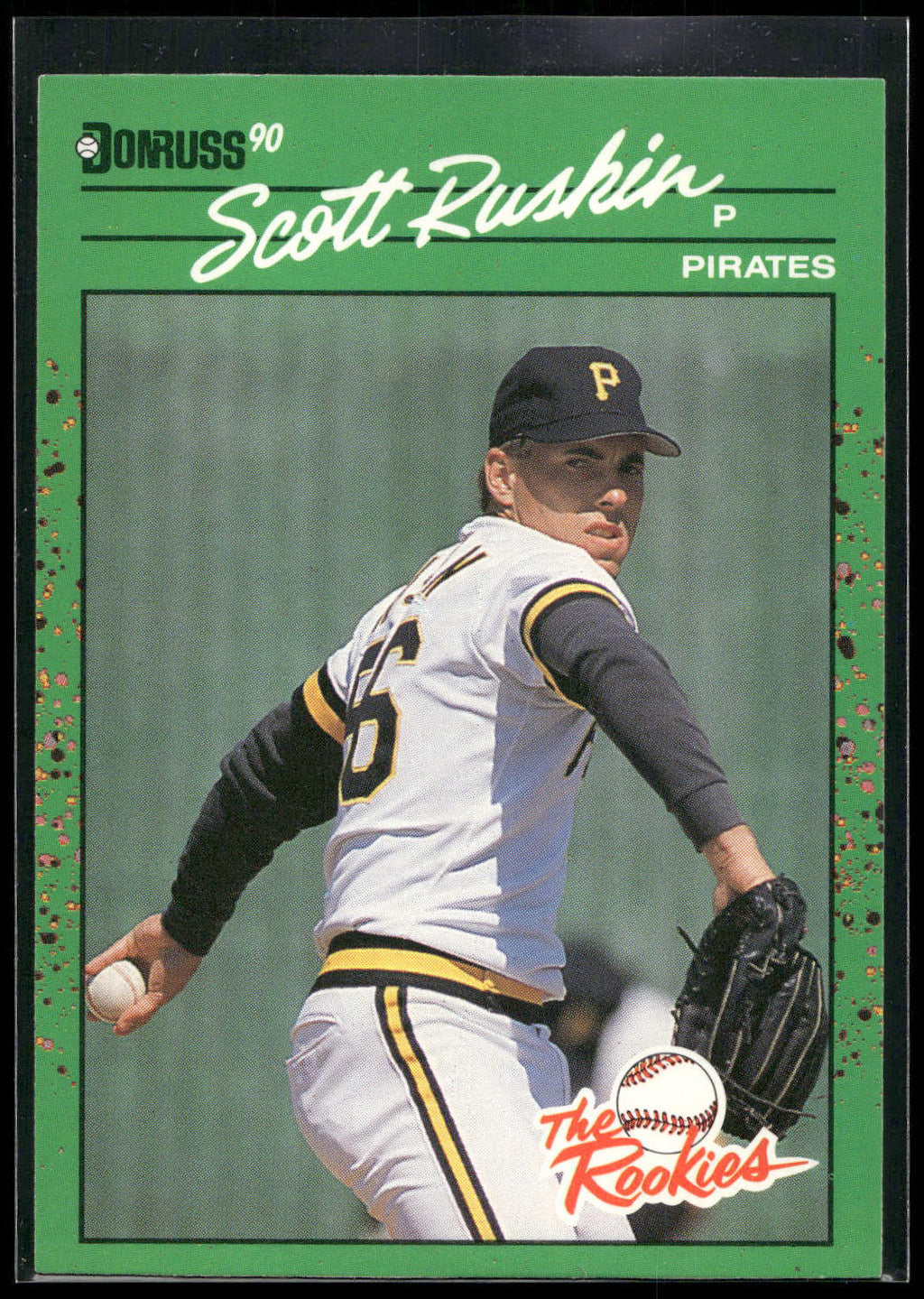 1990 Donruss The Rookies #27 Scott Ruskin